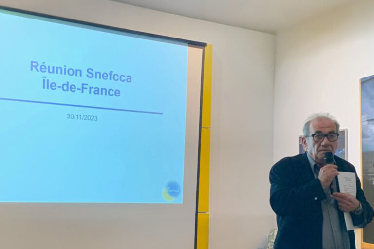 N.Rioux - Serge Brésin, président du Snefcca Île-de-France, avait donné rendez-vous à ses troupes pour parler de cuisines professionnelles